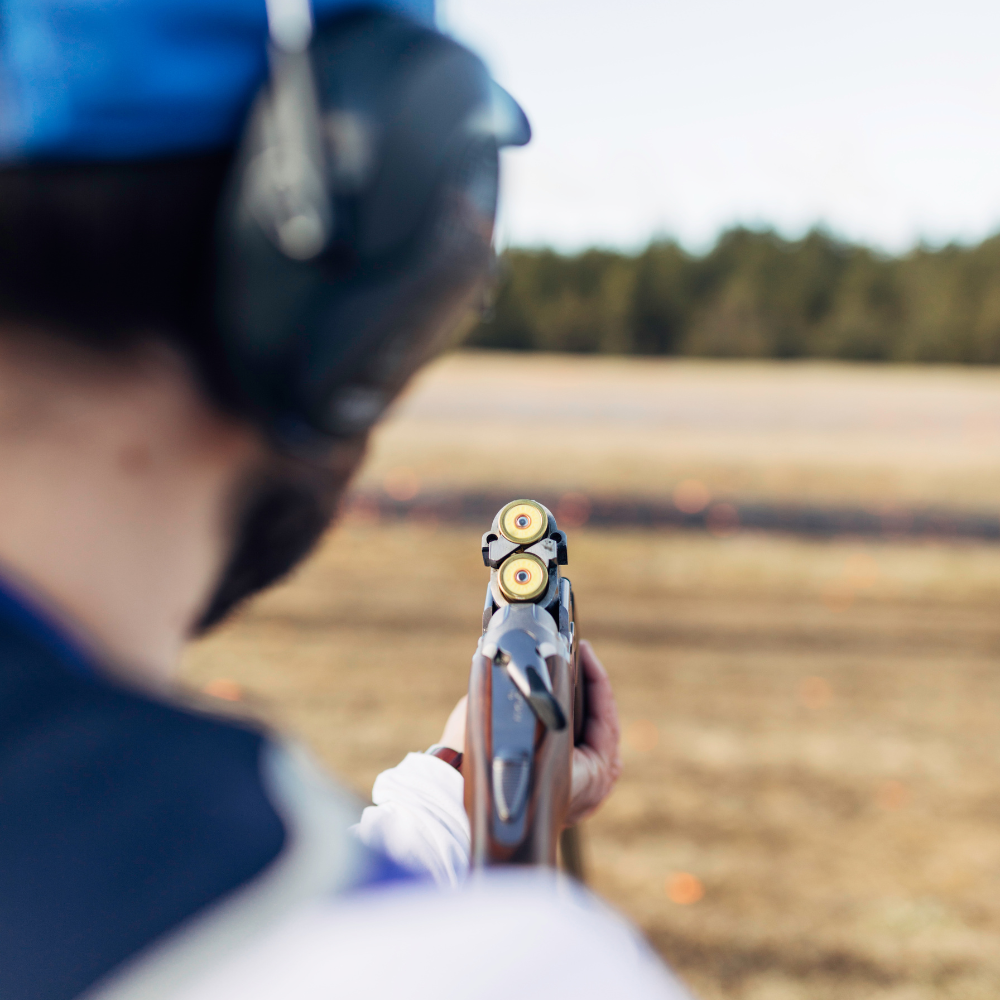 Clay Shooter's Pre-Segment Routine, Mount In Front